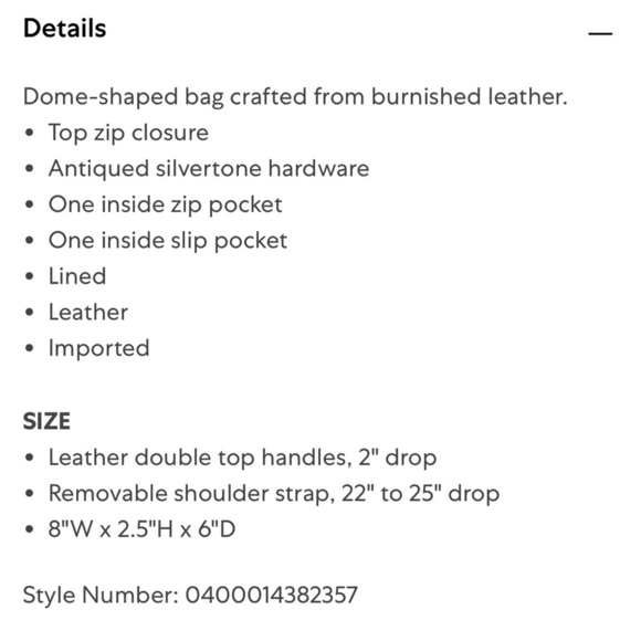 Frye Lavender Leather Crossbody Bag - Picture 9 of 9